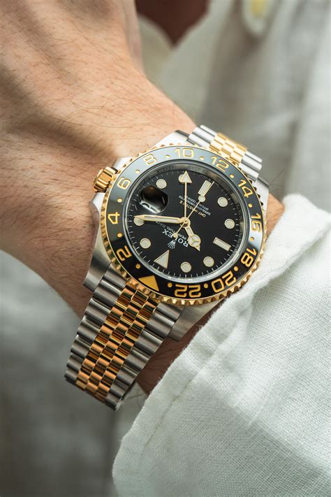 rolex gmt gold two tone|rolex gmt master 2 gold.